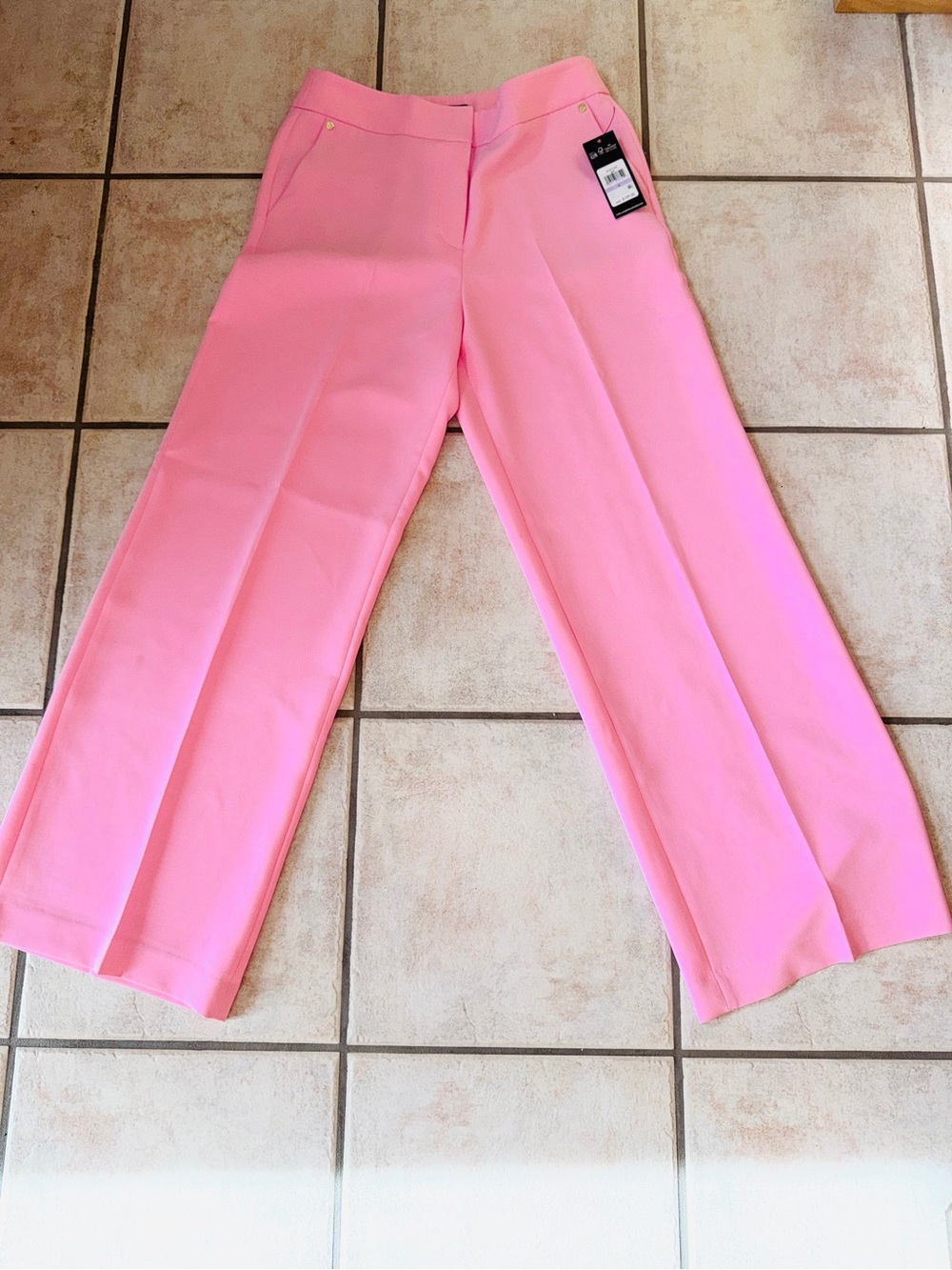 New Karl Lagerfeld Bubblegum Pink Trousers Size M/L & L /XL